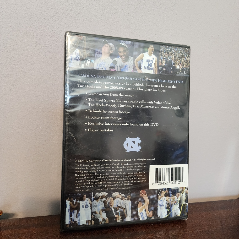 3/$15 Carolina Basketball "Journey to a Championship" 2008-2009 DVD - Picture 2 of 3